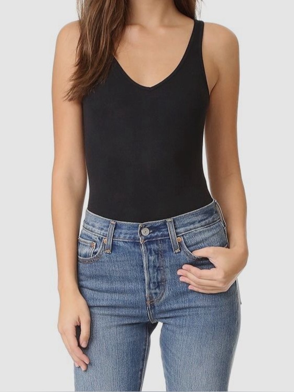 ATM Modal Ribbed Bodysuits Size Small